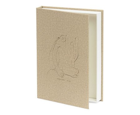 Livro-Caixa Abaporu em Mdf e Pu | Westwing