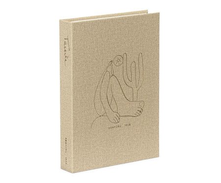 Livro-Caixa Abaporu em Mdf e Pu | Westwing