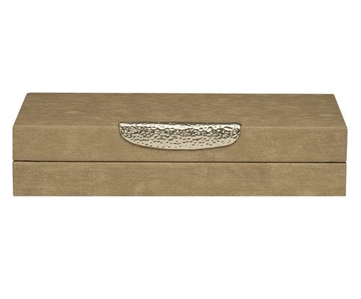 Caixa em Mdf Com Revestimento em Pu, yellow | WestwingNow