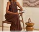 Escultura A Negra em Polirresina, brown | WestwingNow