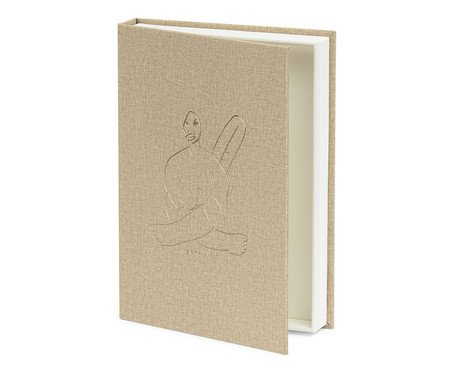 Livro-Caixa A Negra em Mdf e Pu | Westwing