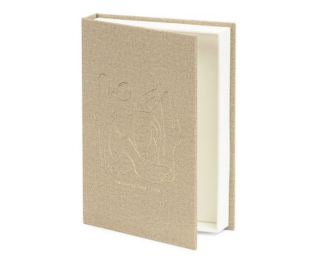Livro-Caixa Antropofagia em Mdf e Pu | Westwing