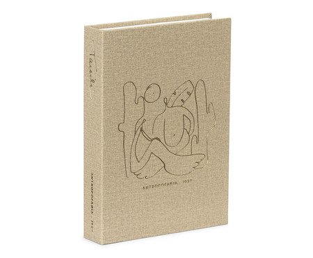 Livro-Caixa Antropofagia em Mdf e Pu | Westwing