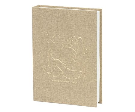 Livro-Caixa Antropofagia em Mdf e Pu | Westwing