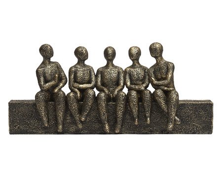 Escultura Pessoas em Polirresina | Westwing