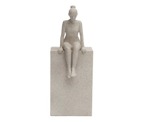 Escultura Pessoa em Polirresina, beige | WestwingNow