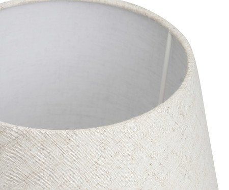 Luminária De Chao Com Revestimento em Linho | Westwing