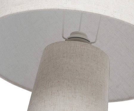 Luminária De Chao Com Revestimento em Linho | Westwing