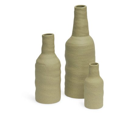 Kit Vasos em Cerâmica 3 Pçs | Westwing