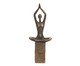 Escultura Yoga em Polirresina, gold | WestwingNow