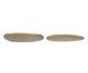 Kit Centros De Mesa em Metal 2 Pçs, gold | WestwingNow