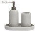 Kit em Polirresina Para Banheiro 3 Pçs, grey | WestwingNow