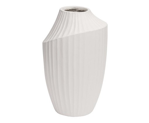 Vaso de Fibra De Vidro, Off White | WestwingNow