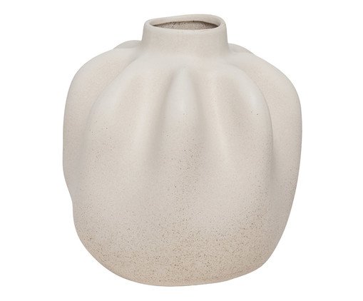 Vaso de Cerâmica, Off White | WestwingNow
