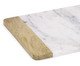 Tabua em Mármore e Madeira, Off White | WestwingNow