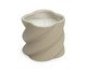 Vela Com Suporte em Cerâmica, beige | WestwingNow