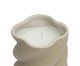 Vela Com Suporte em Cerâmica, beige | WestwingNow