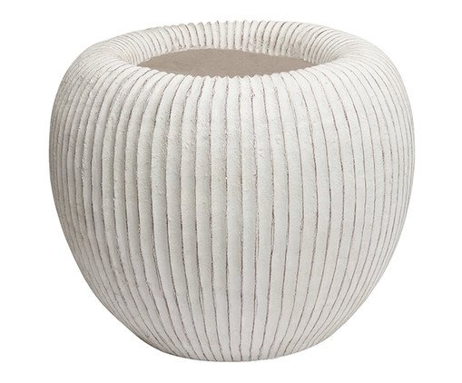 Vaso de Fibra De Vidro, Off White | WestwingNow
