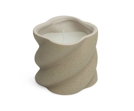 Vela Com Suporte em Cerâmica | Westwing
