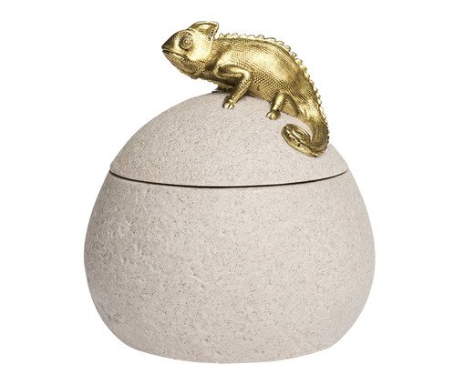 Pote Decorativo em Polirresina, beige | WestwingNow
