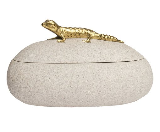 Pote Decorativo em Polirresina, beige | WestwingNow
