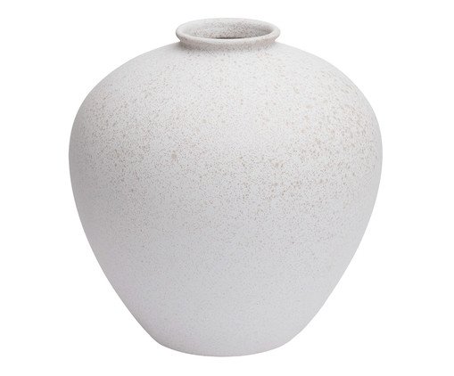 Vaso de Cerâmica, Off White | WestwingNow