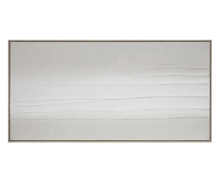 Quadro em Madeira e Canvas Texturizado | Westwing