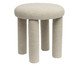 Pufe em Madeira e Boucle, grey | WestwingNow