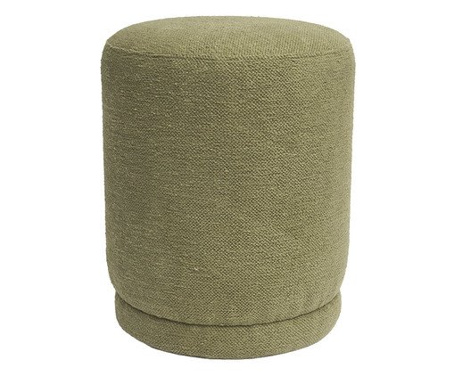 Pufe em Madeira e Boucle, green | WestwingNow