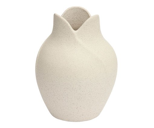 Vaso de Cerâmica, Off White | WestwingNow
