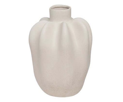 Vaso de Cerâmica, Off White | WestwingNow