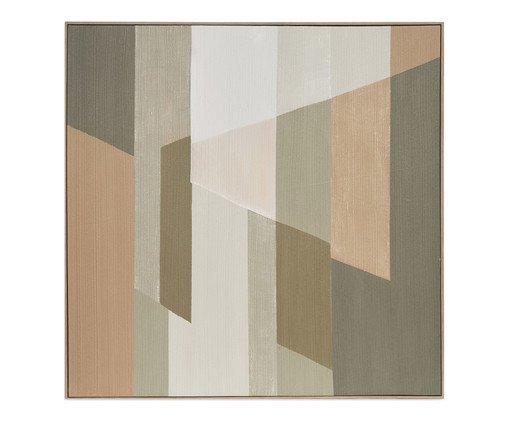 Quadro em Poliestireno e Canvas, green | WestwingNow