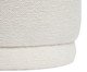 Pufe em Madeira e Boucle, Off White | WestwingNow