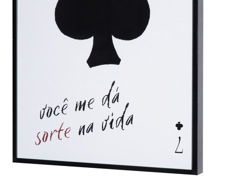 Quadro Decorativo Sorte | Westwing