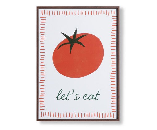 Quadro Decorativo Let'S Eat, multicolor | WestwingNow