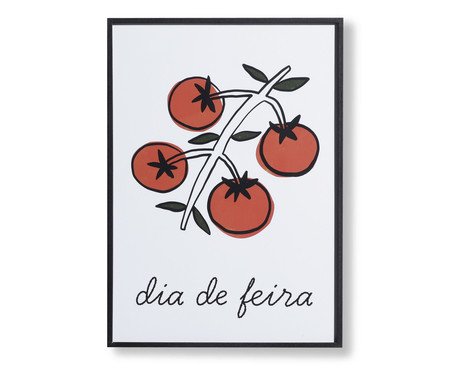 Quadro Decorativo Dia de Feira | Westwing