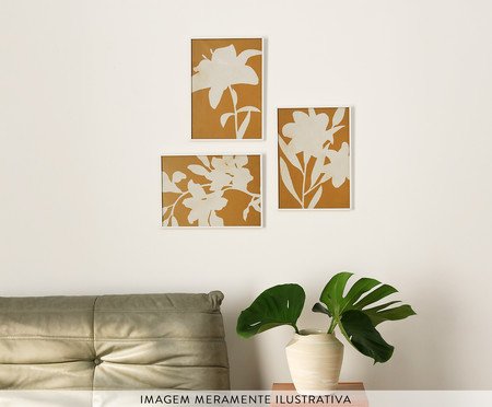 Quadro Decorativo Série Lírios Aconchego | Westwing