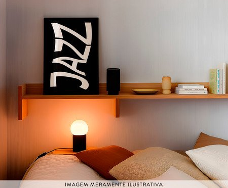 Quadro Jazz com Moldura Preto | Westwing