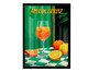 Quadro Um Aperol Spritz com Moldura Preto, green | WestwingNow