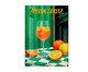 Quadro Um Aperol Spritz com Moldura Branca, green | WestwingNow