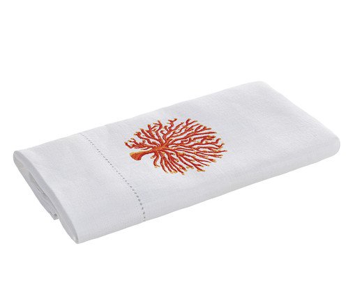 Toalha de Lavabo em Linho Corallo Lr, white | WestwingNow