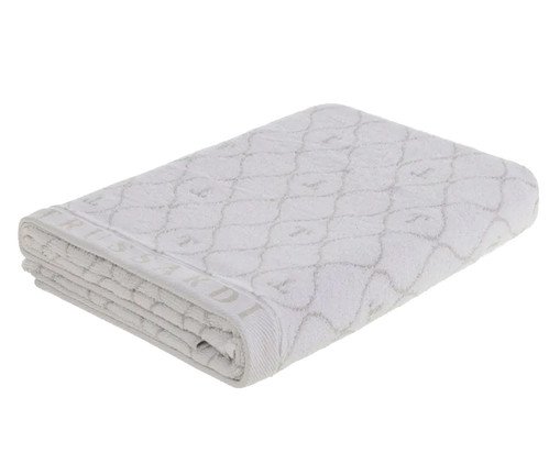 Toalha de Rosto Speciale Branco e Cinza Claro, multicolor | WestwingNow