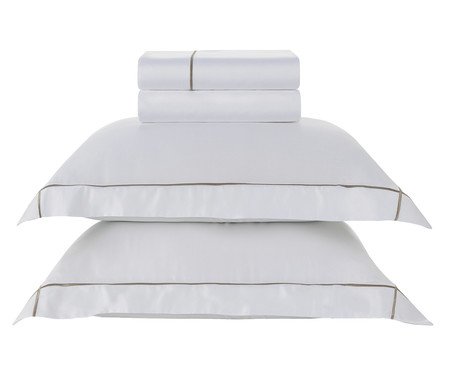 Jogo de Lençol em Bambu Girelli Branco II | Westwing