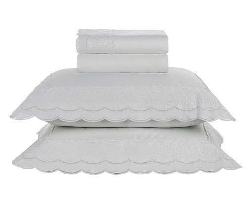 Jogo de Lençol Nature Branco, multicolor | WestwingNow