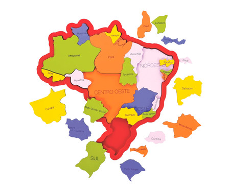 Jogo Mapa do Brasil