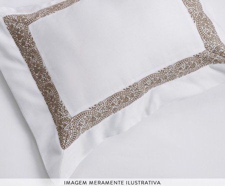 Almofada Rosaria Branco | Westwing