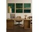Quadro Canvas Abstrato Verde e Bege Amazônia B, green | WestwingNow