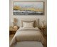 Quadro Canvas Abstrato Azul e Dourado Vancouver, blue | WestwingNow