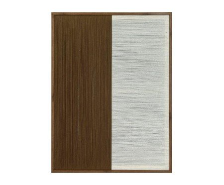 Quadro Corda Bege e Marrom Tulum | Westwing