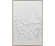 Quadro Montanhas em Gesso Branco St. Moritz A, white | WestwingNow